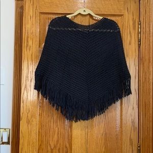 NWOT Silk Poncho by Acrobat